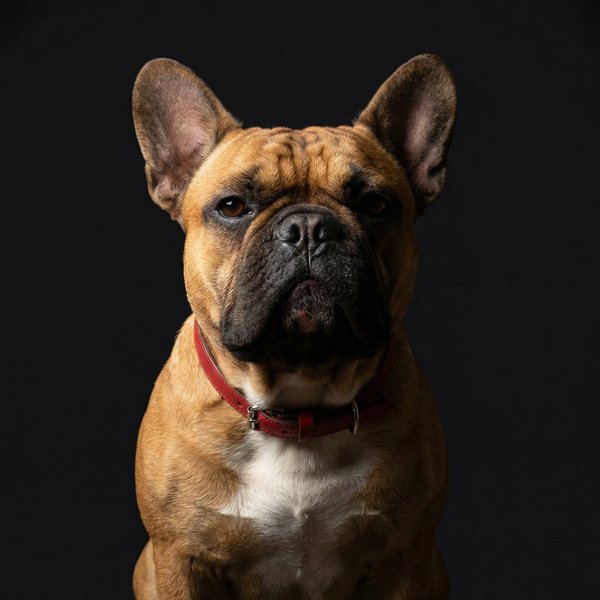 Hugo — French bulldog and Chief Happiness Officer at Lioned